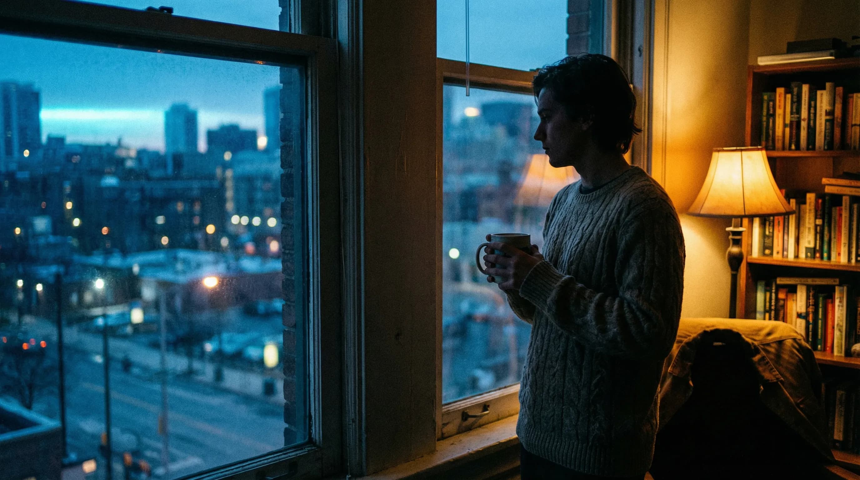 Illustration representing the principle of สร้างมาเพื่อการตัดสินใจที่ทำให้นอนไม่หลับ